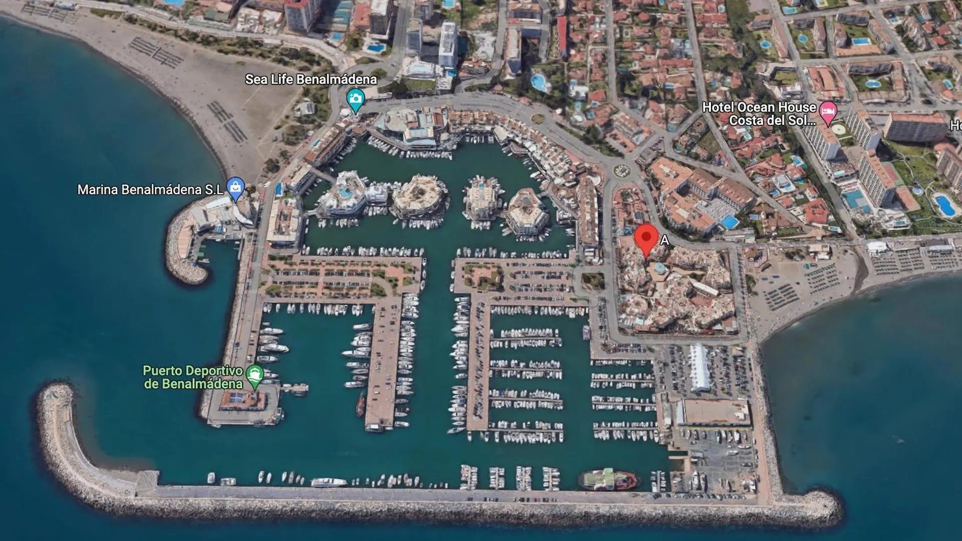 公寓 Sunstay Portview Marina Flat II 贝纳尔马德纳 西班牙
